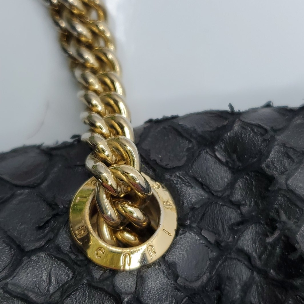 Henri bendel snake 🐍  skin leather bag - Picture 3 of 7
